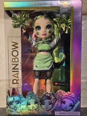 Rainbow High Jade Hunter Cheer Doll